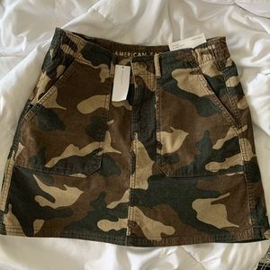 NEW american eagle corduroy skirt has pockets